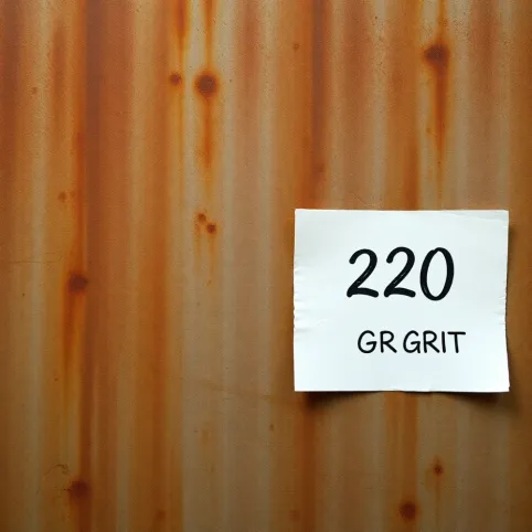 Jaki papier ścierny do metalu przed malowaniem